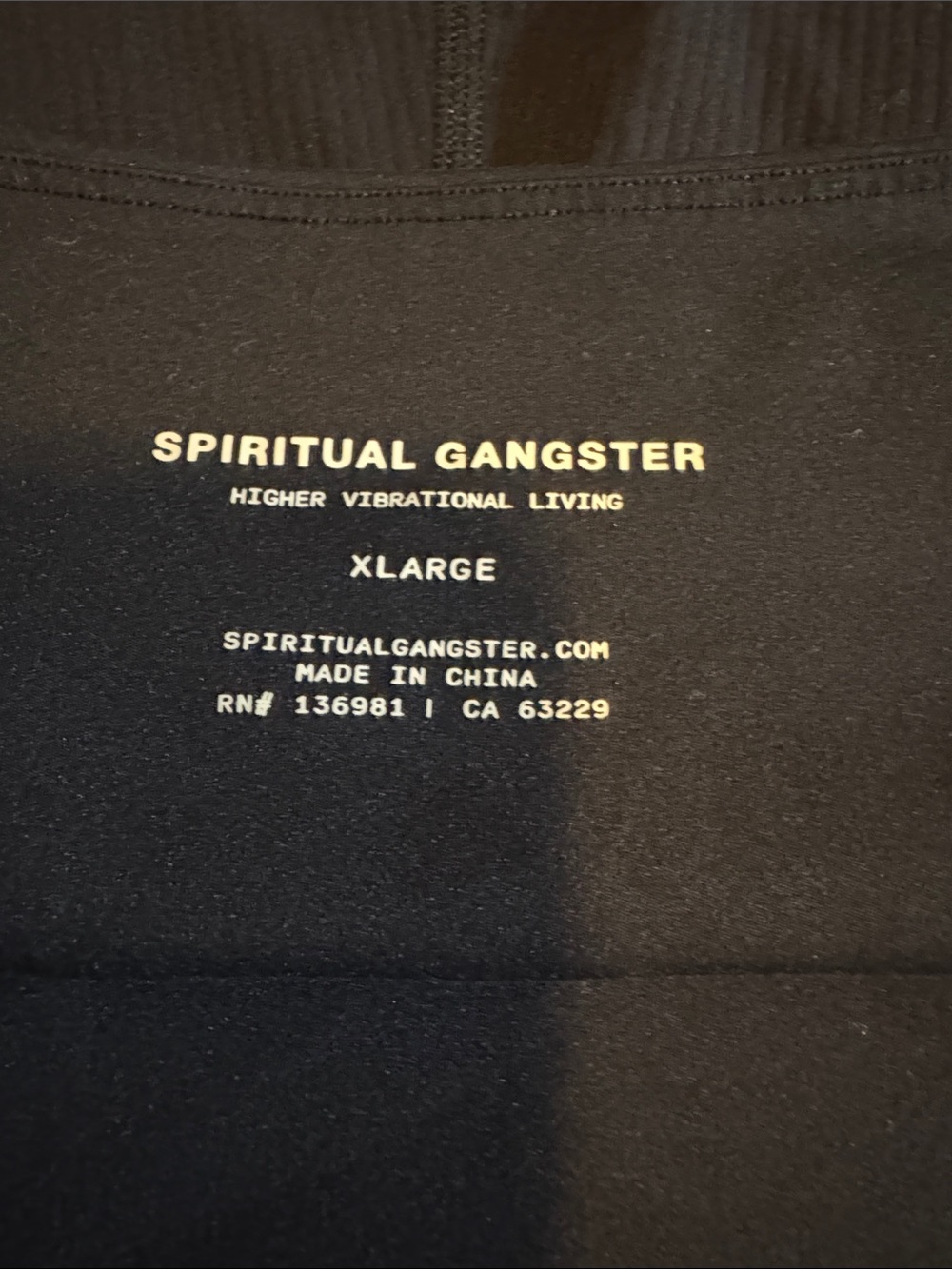 Spiritual Gangster Black ROWEN PANT - Picture 7 of 10